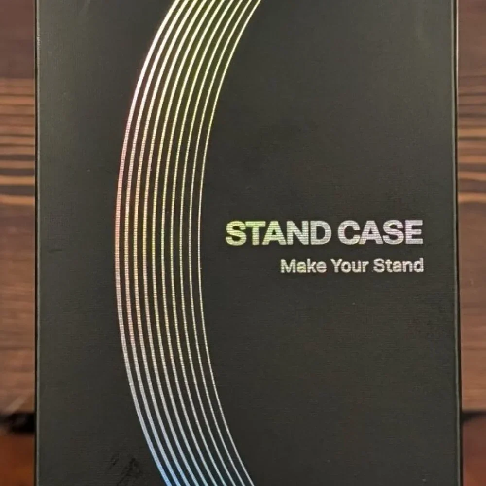 iPhone 17 Pro Ostand Q3 Silicone Case 360 Spin Kickstand MagSafe-Light Ivory